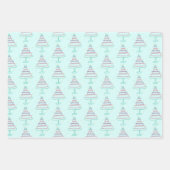 Feuille De Papier Cadeau Joyeux gâteaux d'anniversaire mignon charmant cade (Devant)