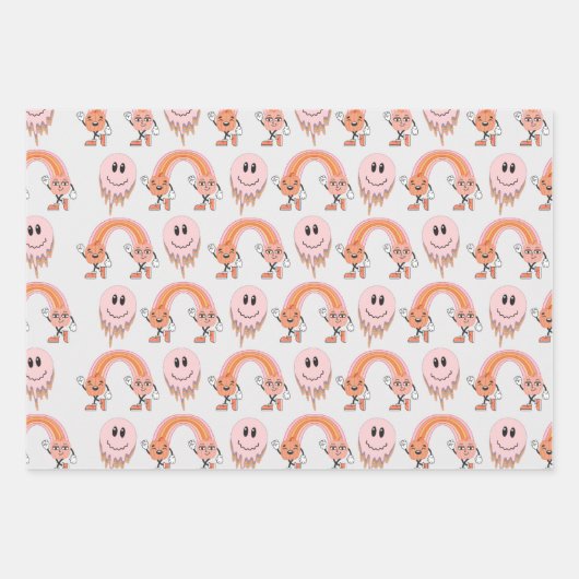 Feuille De Papier Cadeau Joyeux Halloween (Devant)