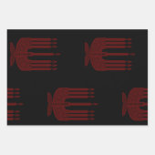 Feuille De Papier Cadeau Joyeux Kwanzaa (Devant 2)