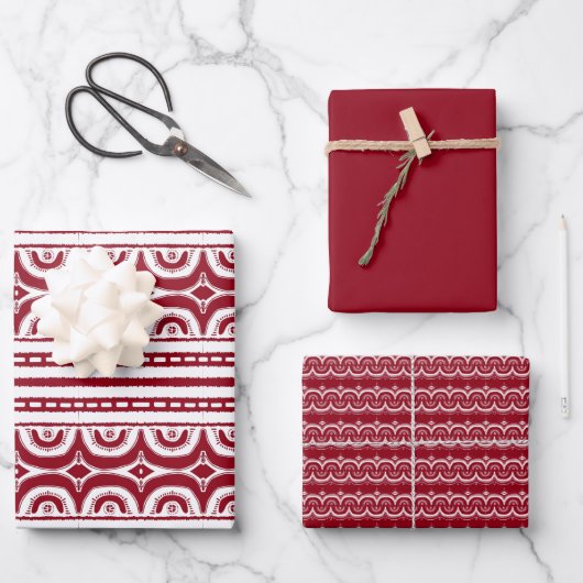 Feuille De Papier Cadeau Joyeux Kwanzaa (Recto)