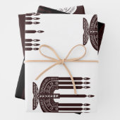 Feuille De Papier Cadeau Joyeux Kwanzaa (En situation)