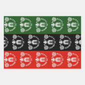 Feuille De Papier Cadeau Joyeux Kwanzaa (Devant)