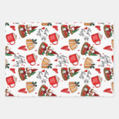Feuille De Papier Cadeau Joyeux Noël (Devant 2)