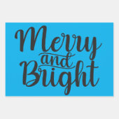 Feuille De Papier Cadeau Joyeux Noël (Devant 2)