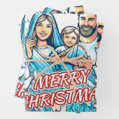 Feuille De Papier Cadeau Joyeux Noël (En situation)