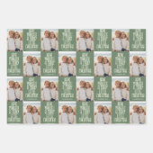 Feuille De Papier Cadeau Joyeux Noël 1 Photo Whimsical (Devant 3)