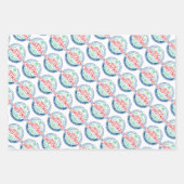 Feuille De Papier Cadeau Joyeux Noël 2 (Devant)