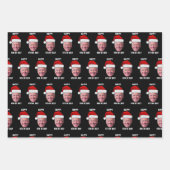 Feuille De Papier Cadeau Joyeux Noël 4 juillet Joe Biden (Devant 2)