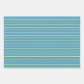 Feuille De Papier Cadeau Joyeux Noël Chicago Skyline Holiday (Devant 3)