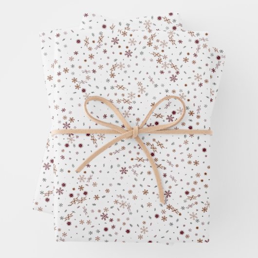 Feuille De Papier Cadeau Joyeux Noël et une bonne année ! (En situation)