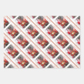 Feuille De Papier Cadeau Joyeux Noël et une bonne année (Devant 3)