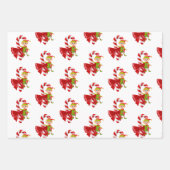 Feuille De Papier Cadeau Joyeux Noël Père Noël Elf (Devant)