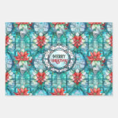 Feuille De Papier Cadeau "Joyeux Noël !" Slogan modifiable (Devant)