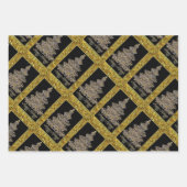 Feuille De Papier Cadeau Joyeux Noël victorien (Devant)