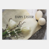 Feuille De Papier Cadeau Joyeux oeufs de Pâques (Devant 2)