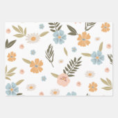 Feuille De Papier Cadeau Joyeux Pâques (Devant 3)