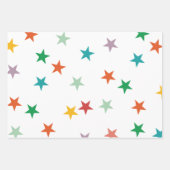 FEUILLE DE PAPIER CADEAU JOYRY LOVE JOY | NOËL COLORÉ (Devant)