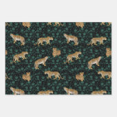 Feuille De Papier Cadeau Jungle exotique de Leo (Devant 2)