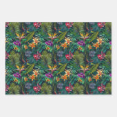 Feuille De Papier Cadeau Jungle tropicale (Devant)