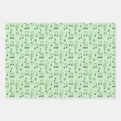 Feuille De Papier Cadeau Just Noted Music Wrapping Paper Sheets (Devant)