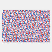 Feuille De Papier Cadeau Juste Ici Pour Le Feu D'Artifice Drôle Pour Deux (Devant)