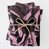 Feuille De Papier Cadeau Juste quelques Roses (En situation)