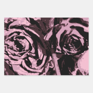 Feuille De Papier Cadeau Juste quelques Roses