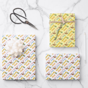 Feuille De Papier Cadeau Juste Une Merveilleuse Foule Tante