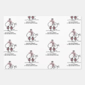 Feuille De Papier Cadeau K&K Xmas  (Devant)