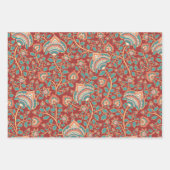 Feuille De Papier Cadeau Kalamkari (Devant 3)