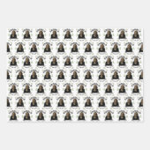 Feuille De Papier Cadeau Kamala Harris Noël (Devant 2)