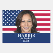 Feuille De Papier Cadeau Kamala Harris Pour Président 2024 (Devant)