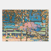 Feuille De Papier Cadeau Kandinski Impression III Concert Peinture Abstrait (Devant 2)