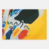 Feuille De Papier Cadeau Kandinski Impression III Concert Peinture Abstrait (Devant)