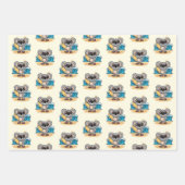 Feuille De Papier Cadeau Kangaroo et Koala (Devant 3)