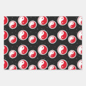 Feuille De Papier Cadeau Karate Motif (Devant)