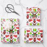Feuille De Papier Cadeau Kasky Cute Christmas Reindee Avec Train De Noël<br><div class="desc">Kasky Et Le Train De Noël ! Kasky And The Christmas Train suit Kasky dans sa poursuite du plus merveilleux train de Noël qu'il ait jamais vu, l'Express Joyeux et Lumineux ! Va-t-il économiser tout son argent à temps ? Ou quelqu'un d'autre y arrivera-t-il en premier ? Seul le temps...</div>