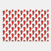 Feuille De Papier Cadeau Kawaii Chili Pepper Diva Custom (Devant)