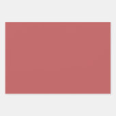 Feuille De Papier Cadeau Kawaii Christmas Fox Dot Mandala Ogee Damask (Devant 2)