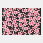 Feuille De Papier Cadeau kawaii pink cherry blossoms (Devant 3)
