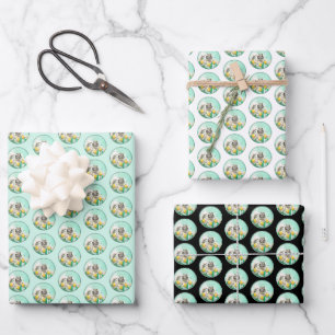 Feuille De Papier Cadeau Keeshony in Tulips Peinture mignonne Original Chie