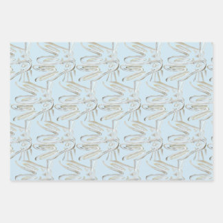 Feuille De Papier Cadeau Kendall Boggs Beaux-arts Lapins pâles