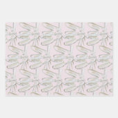 Feuille De Papier Cadeau Kendall Boggs Fine Art Pale Rabbits (Devant)