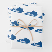 FEUILLE DE PAPIER CADEAU KENTUCKY BLUE STAT (En situation)