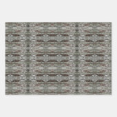 Feuille De Papier Cadeau Kingdom Tree Bark Patterned (Devant 2)