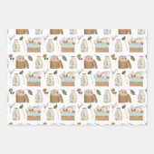 Feuille De Papier Cadeau Kit de notes de couture (Devant)