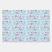 Feuille De Papier Cadeau Kitty Love (Devant 3)