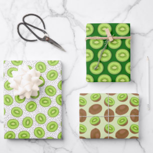 Feuille De Papier Cadeau Kiwi