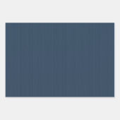 Feuille De Papier Cadeau Knit pattern simple navy blue Christmas holiday (Devant)