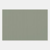 Feuille De Papier Cadeau Knit pattern simple sage green Christmas holiday (Devant 3)